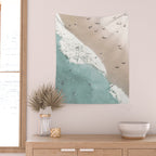 Beach Day Wall Tapestry Gallery Image 2
