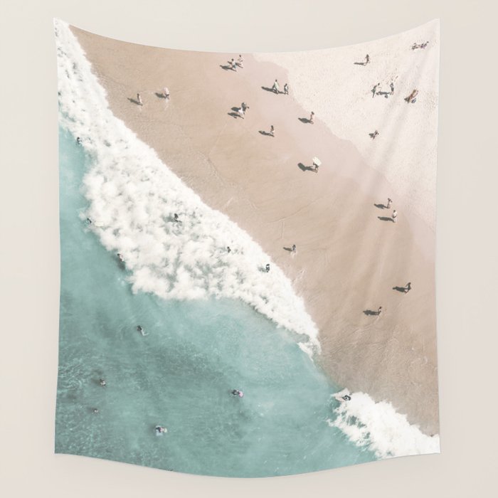 Beach Day Wall Tapestry Gallery Image 4