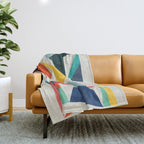 Collection of pointy summit Throw Blanket Gallery Image 1