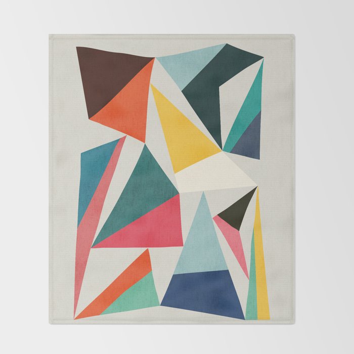 Collection of pointy summit Throw Blanket Gallery Image 2