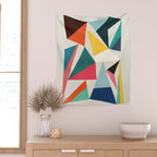Collection of pointy summit Wall Tapestry Gallery Image 2