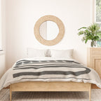 Abstract Woodblock Art Duvet Cover Gallery Image 3