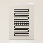 Abstract Woodblock Art Stationery Card Gallery Image 2