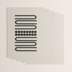 Abstract Woodblock Art Wrapping Paper Gallery Image 3