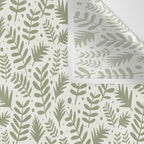 Modern Foliage . Lush Green Wall Tapestry Gallery Image 3