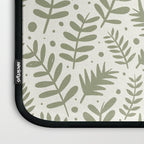 Modern Foliage . Lush Green Laptop Sleeve Gallery Image 3