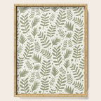 Modern Foliage . Lush Green Serving Tray Gallery Image 1