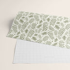 Modern Foliage . Lush Green Wrapping Paper Gallery Image 2