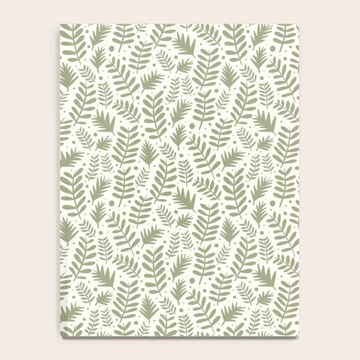 Modern Foliage . Lush Green Notebook Gallery Image 4