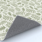 Modern Foliage . Lush Green Rug Gallery Image 4