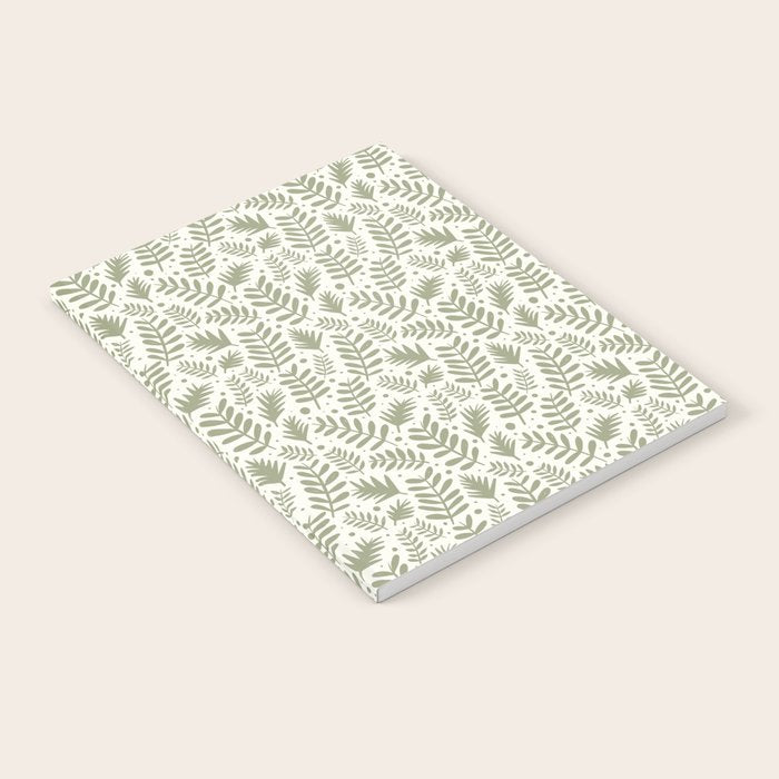 Modern Foliage . Lush Green Notebook Gallery Image 2