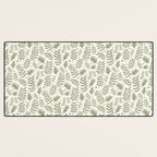 Modern Foliage . Lush Green Desk Mat Gallery Image 3