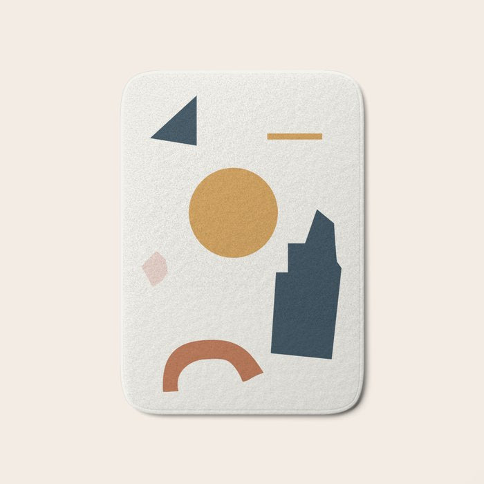 Abstract Shapes 8 Bath Mat Gallery Image 1
