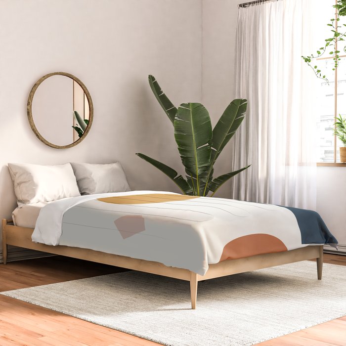 Abstract Shapes 8 Comforter Gallery Image 2