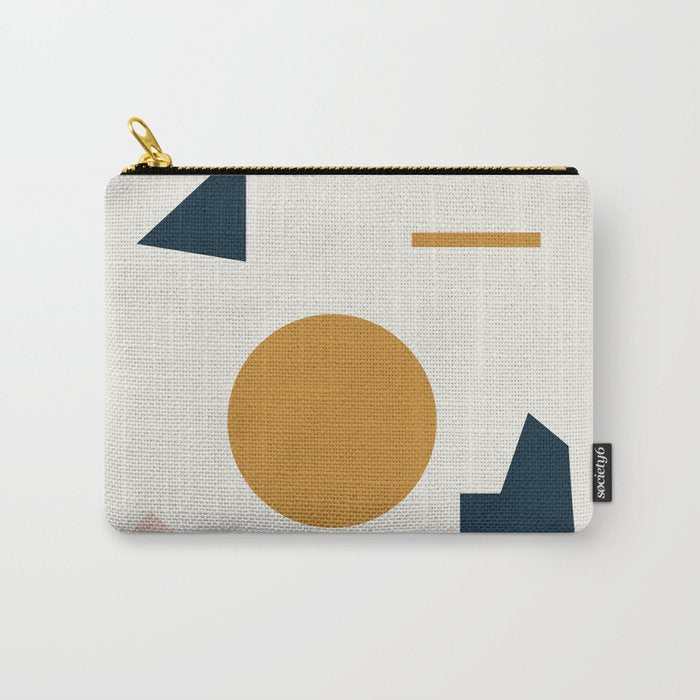 Abstract Shapes 8 Carry All Pouch Gallery Image 1