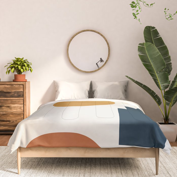 Abstract Shapes 8 Comforter Gallery Image 3