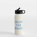 Enjoy The Waves Water Bottle Gallery Image 1