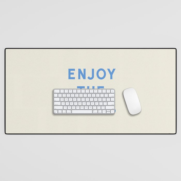 Enjoy The Waves Desk Mat Gallery Image 1