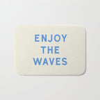 Enjoy The Waves Bath Mat Gallery Image 1