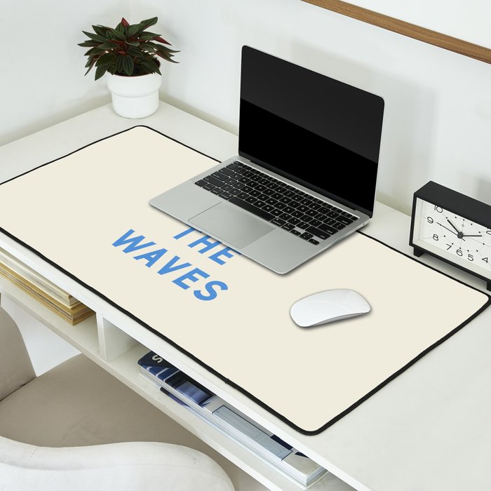 Enjoy The Waves Desk Mat Gallery Image 2