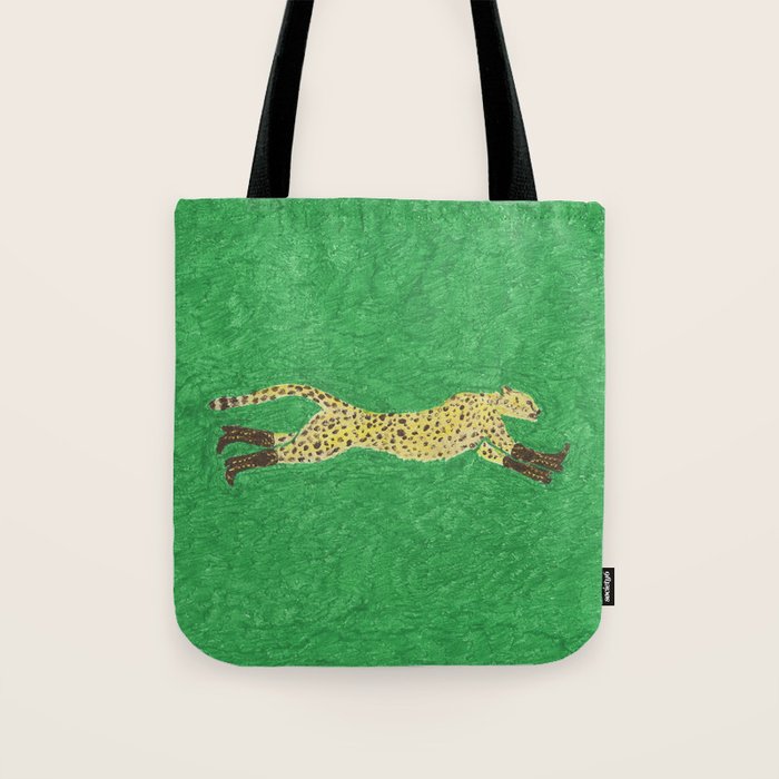 Florence the Cowgirl Cheetah Tote Bag Gallery Image 1