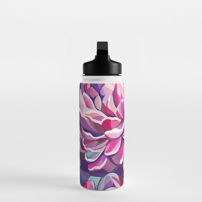 Peonies Water Bottle Gallery Image 3