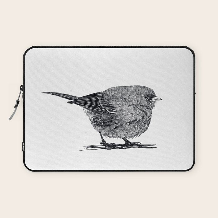 Vintage bird illustration  Laptop Sleeve Gallery Image 1