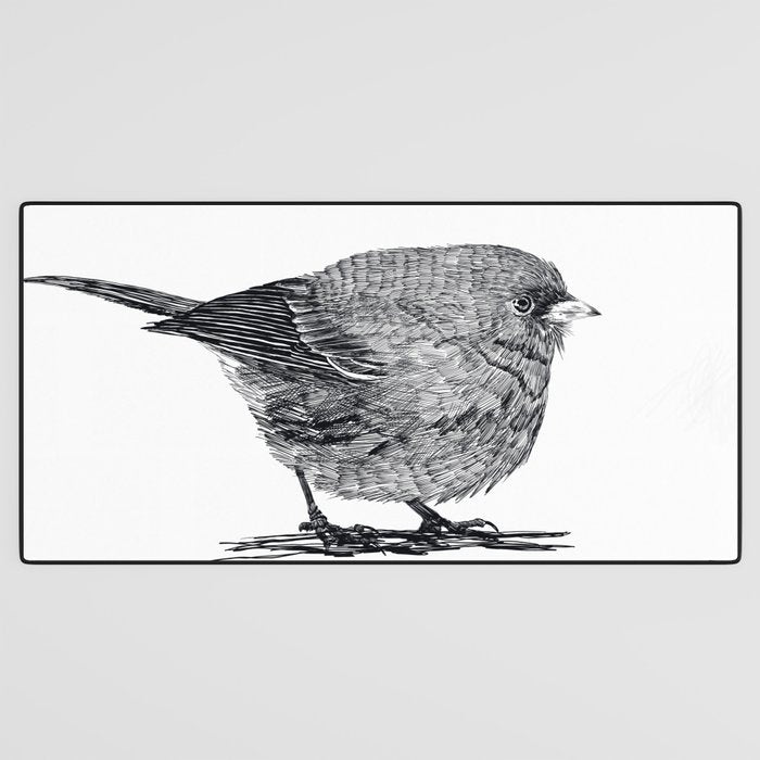 Vintage bird illustration  Desk Mat Gallery Image 3