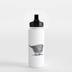 Vintage bird illustration  Water Bottle Gallery Image 2