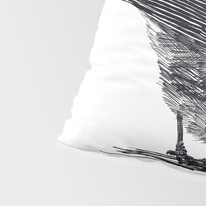 Vintage bird illustration  Pillow Sham Gallery Image 4