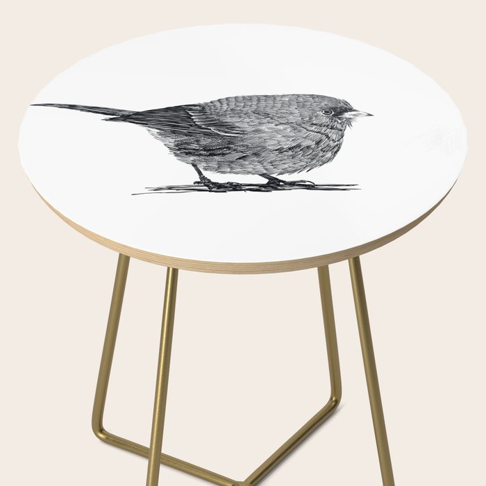 Vintage bird illustration  Side Table Gallery Image 2