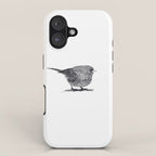 Vintage bird illustration  iPhone Case Gallery Image 1