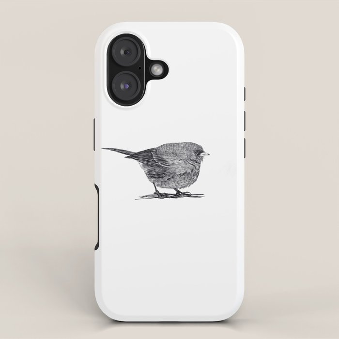 Vintage bird illustration  iPhone Case Gallery Image 1