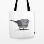 Vintage bird illustration  Tote Bag Gallery Image 1