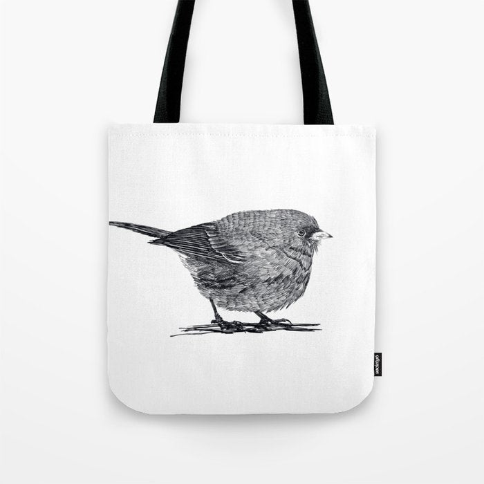 Vintage bird illustration  Tote Bag Gallery Image 1