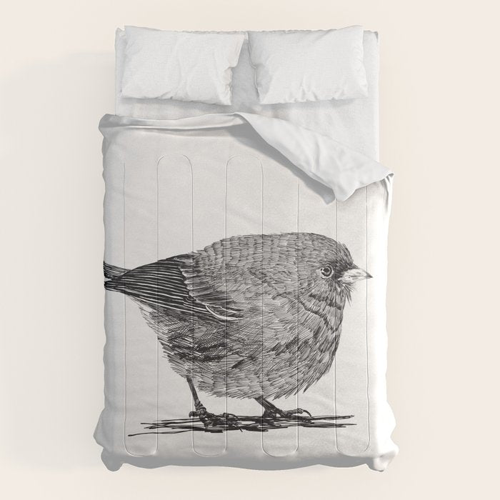 Vintage bird illustration  Comforter Gallery Image 6