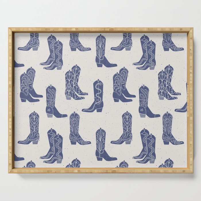 Cowboy Boots Serving Tray Gallery Image 1
