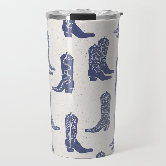 Cowboy Boots Travel Mug Gallery Image 1