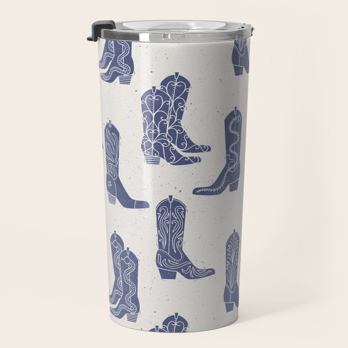 Cowboy Boots Travel Mug Gallery Image 3