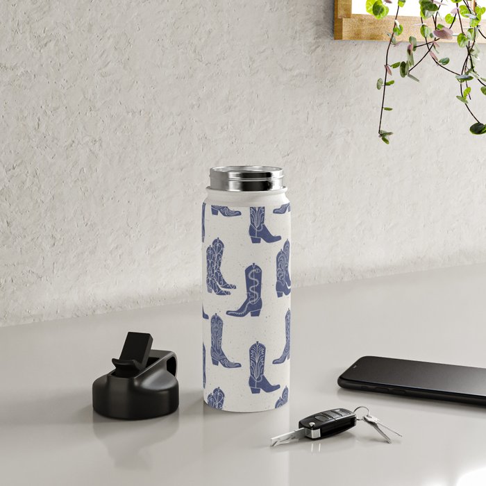 Cowboy Boots Water Bottle Gallery Image 4