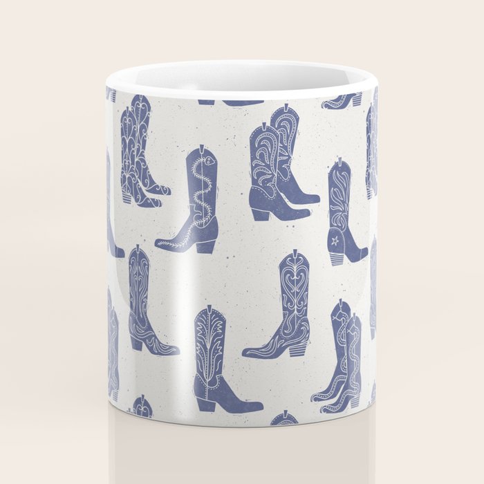 Cowboy Boots Coffee Mug Gallery Image 4