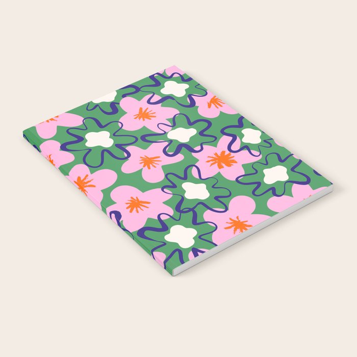 Bright Floral Notebook Gallery Image 1
