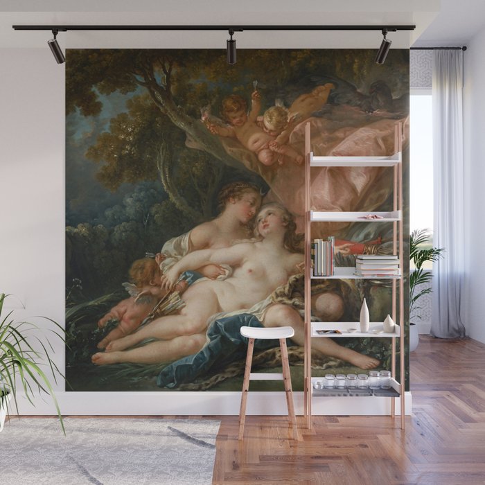 François Boucher "Jupiter and Callisto (The Nymph Callisto Seduced by Jupiter in the Guise of Diana) Wall Mural Gallery Image 1