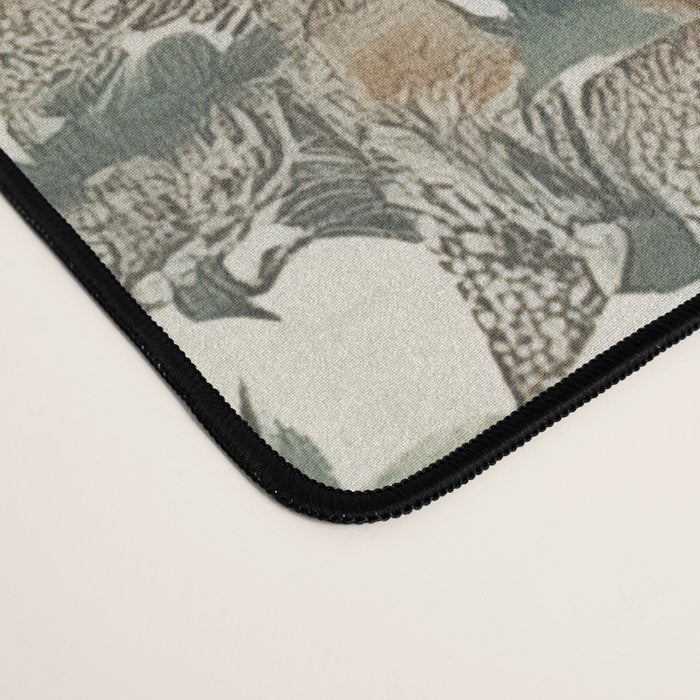 Tigers in Romantic Botanica Desk Mat Gallery Image 4