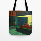  Edward Hopper - Night Hawks Tote Bag Gallery Image 1