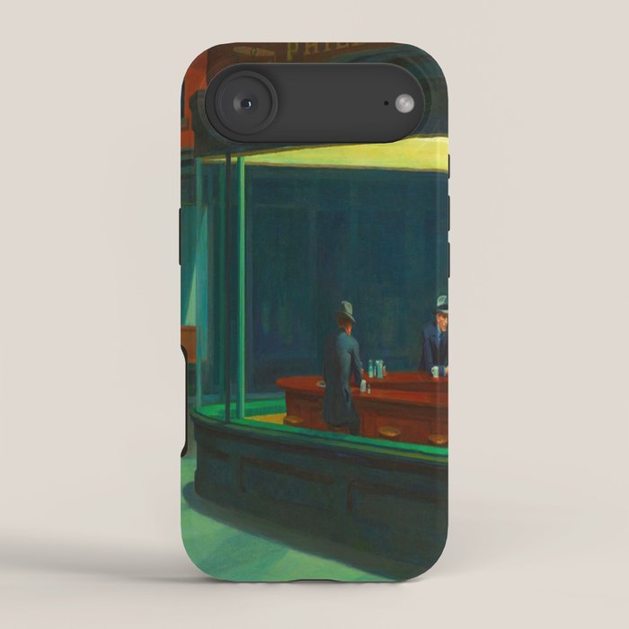  Edward Hopper - Night Hawks iPhone Case Gallery Image 2