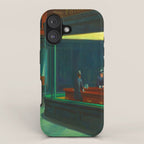  Edward Hopper - Night Hawks iPhone Case Gallery Image 1