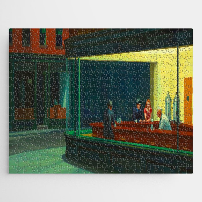  Edward Hopper - Night Hawks Jigsaw Puzzle Gallery Image 1