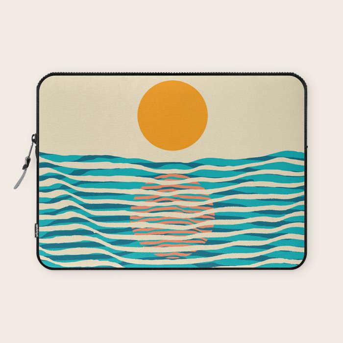 Ocean current Laptop Sleeve Gallery Image 1