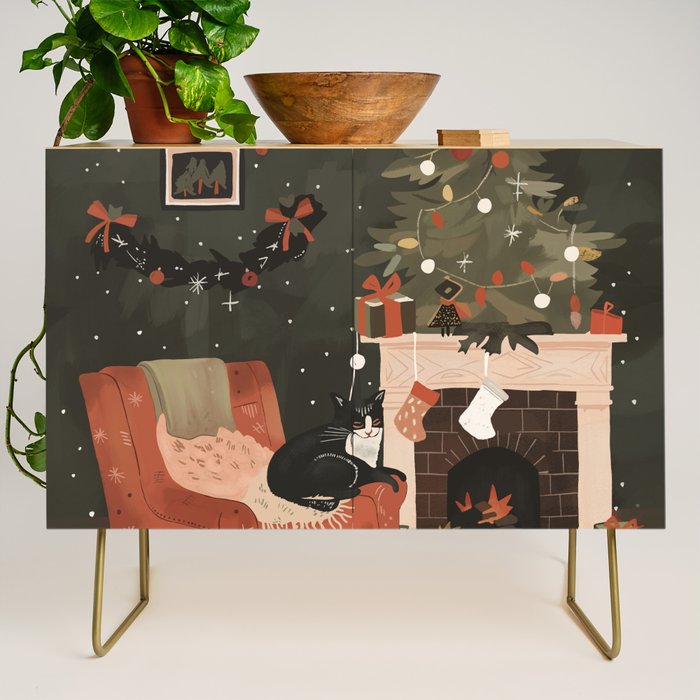 Warm and Festive Credenza Gallery Image 1